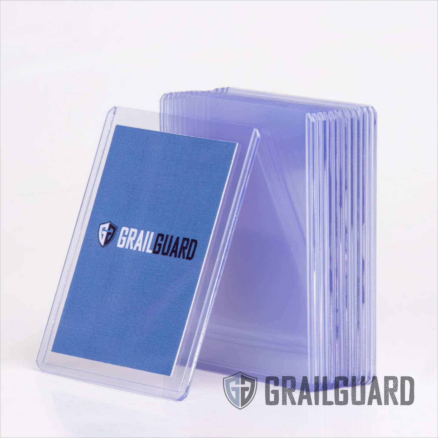 Grail Guard - 55pt Regular Card Toploaders - 3" x 4" (Carton - 40 packs)