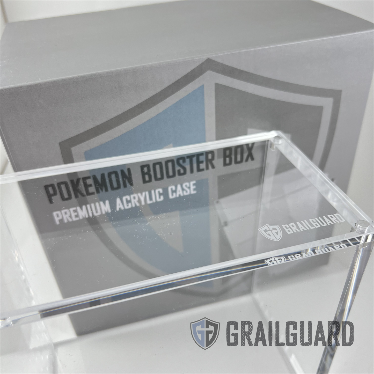 Pokemon TCG Booster Box Premium Acrylic Display Protector Case