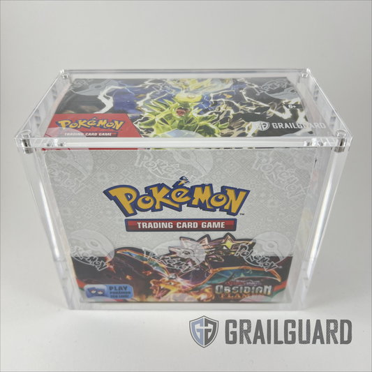 Pokemon TCG Booster Box Premium Acrylic Display Protector Case - (Carton of 16)