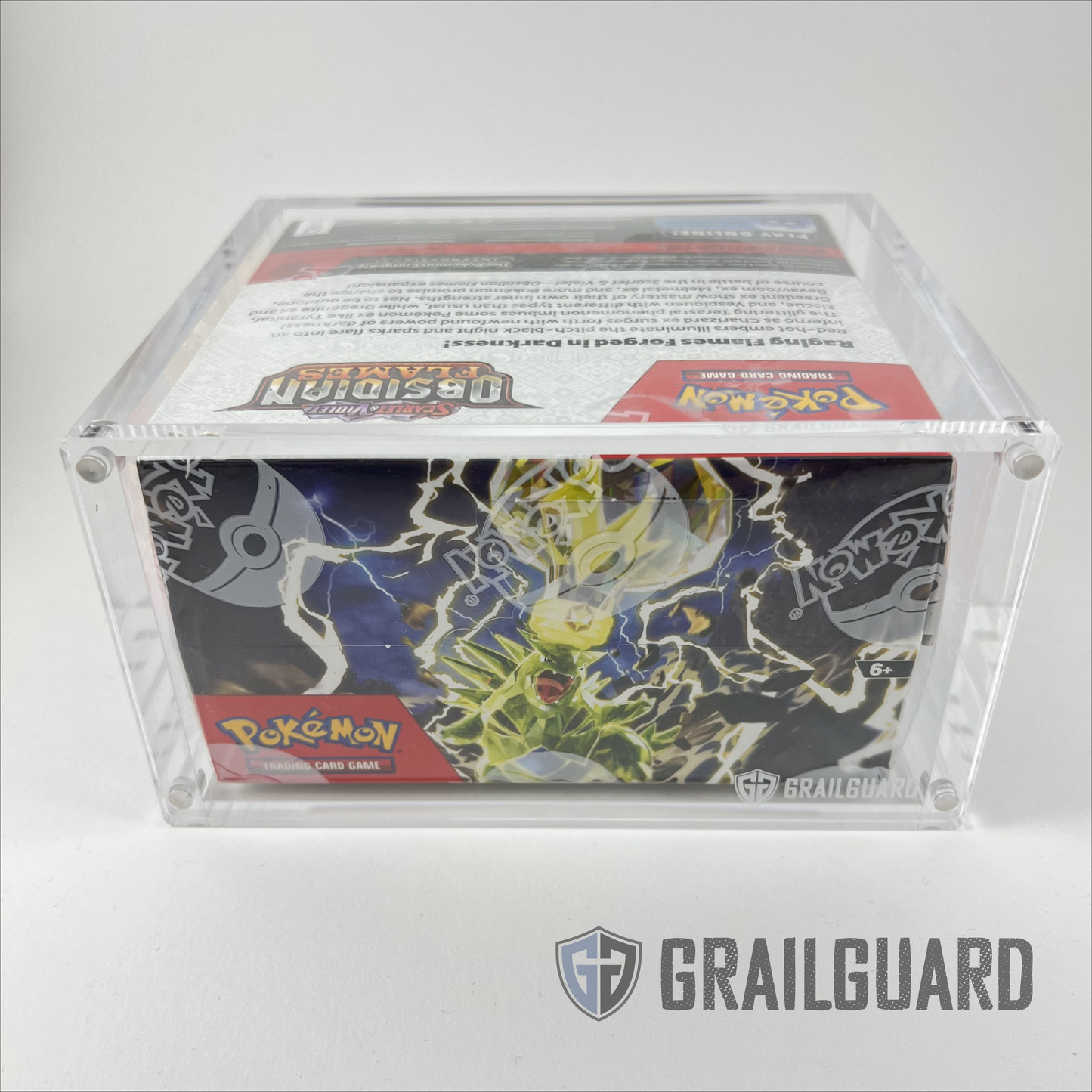 Pokemon TCG Booster Box Premium Acrylic Display Protector Case
