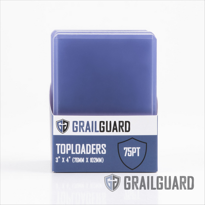 Grail Guard - 75pt Regular Card Toploaders - 3" x 4" (1 pack)