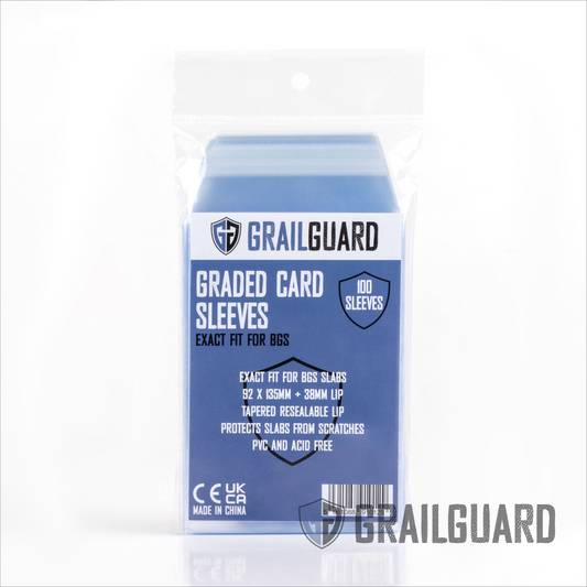 Grail Guard Graded Card Slab Sleeves - BGS Perfect Fit (Carton - 50 packs)