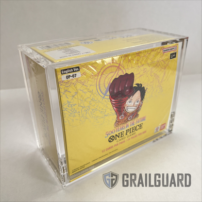 One Piece English Booster Box Acrylic Display Protector Case All Sizes OP01-16