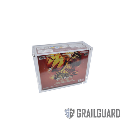 One Piece English Booster Box Acrylic Display Protector Case All Sizes OP01-16