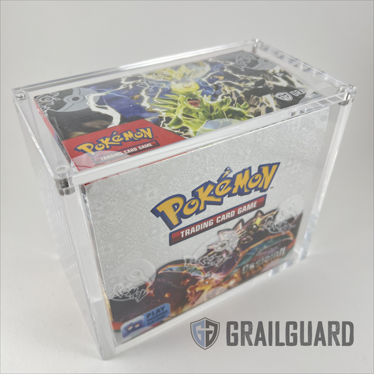 Pokemon TCG Booster Box Premium Acrylic Display Protector Case - (Carton of 16)