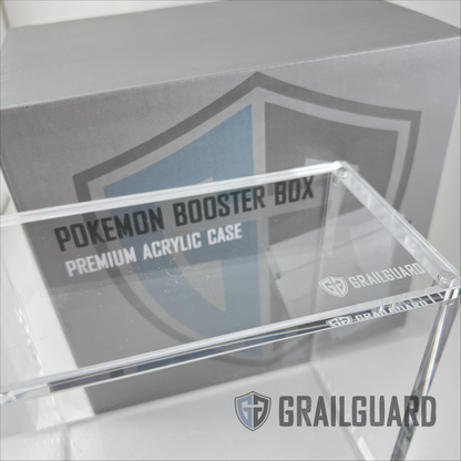 Pokemon TCG Booster Box Premium Acrylic Display Protector Case - (Carton of 16)